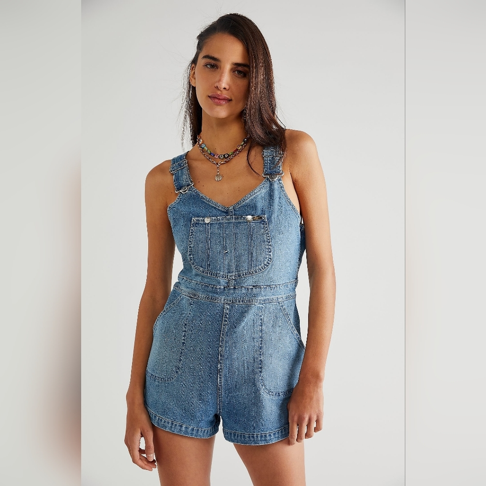 Women's Vintage Modern 1940's Romper in Daydream - Lee